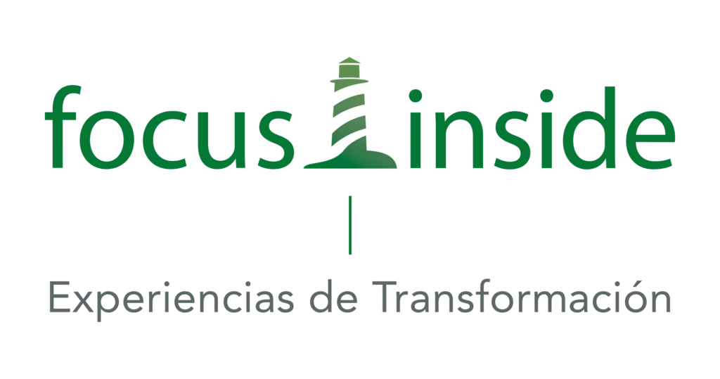 Focus inside logo